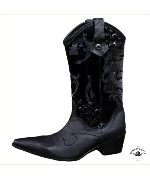 Bottes Western Noires livraison et retour toujours gratuits