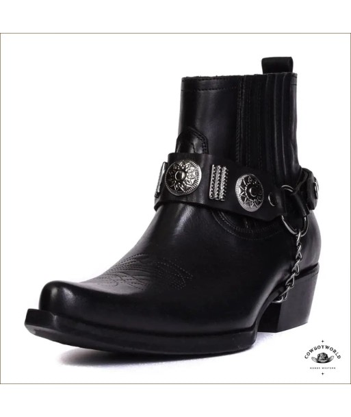 Bottines Western Cuir Homme shop