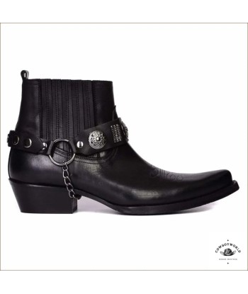 Bottines Western Cuir Homme shop