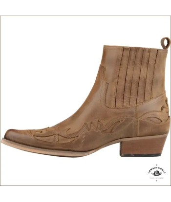 Bottines Beiges Camel Cowboys sur le site 