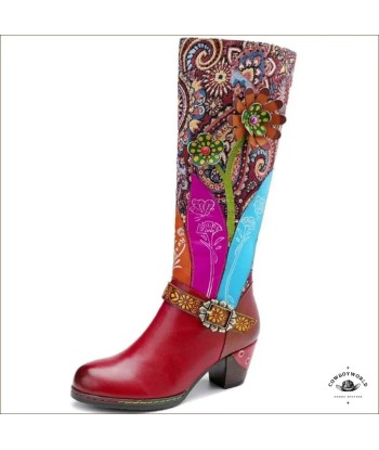 Bottes Femmes Style Cowboy commande en ligne