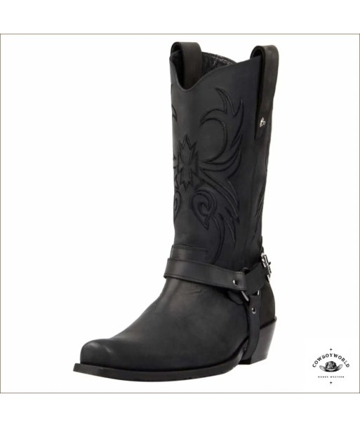 Bottes Western Bout Carré de pas cher