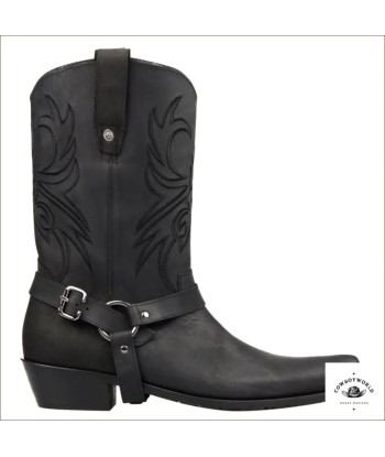 Bottes Western Bout Carré de pas cher