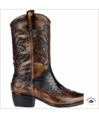 Bottes Cowboy Cuir pas cher chine