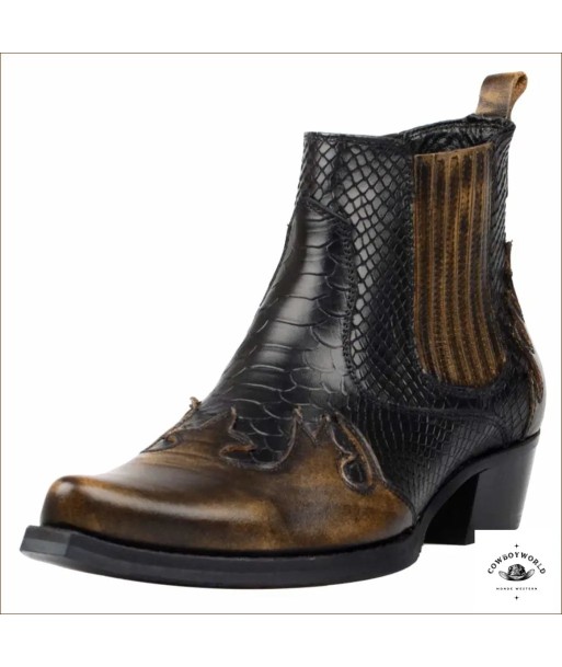 Bottines Homme Cuir Country en stock