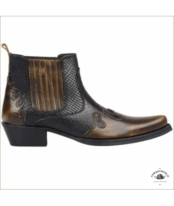 Bottines Homme Cuir Country en stock