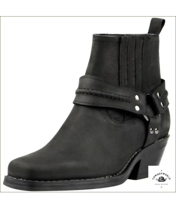 Bottines Femme Noires Country plus qu'un jeu 