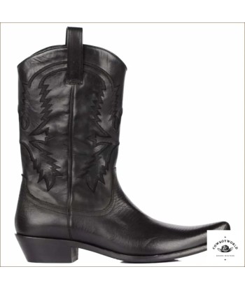 Bottes Western Hommes Noires commande en ligne