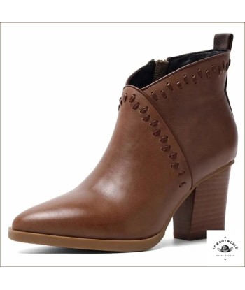 Bottines Cuir Femme Cowboy de la marque