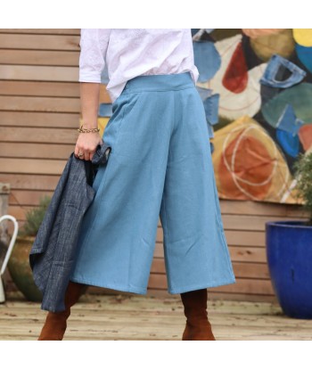 Jupe-culotte Margaux jean bleu stone Vous souhaitez 