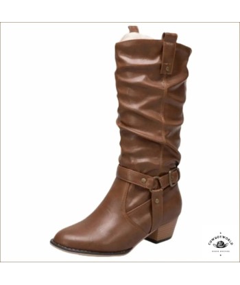 Bottes Country Femme Noires paiement sécurisé