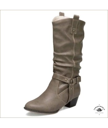 Bottes Country Femme Noires paiement sécurisé