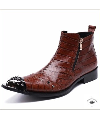 Bottines Western Homme basket pas cher