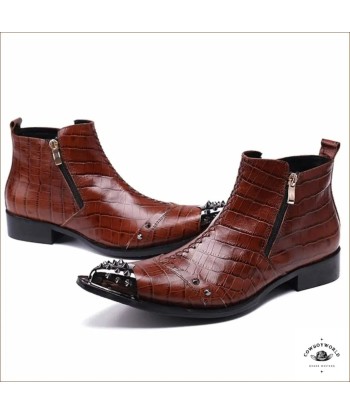 Bottines Western Homme basket pas cher