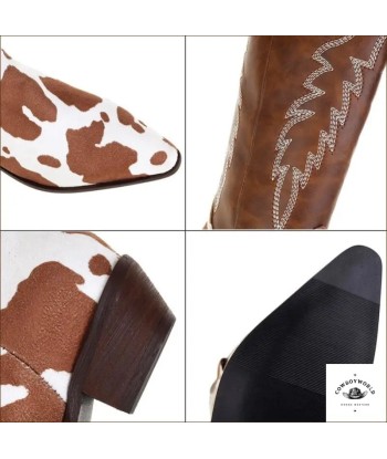 Bottes Cowboy Style Far West s'inspire de l'anatomie humaine