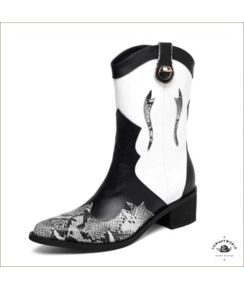 Bottines Western Blanches 2023