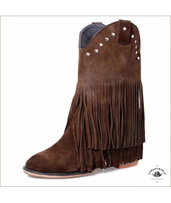 Bottes Cowboy Daim Femme vous aussi creer 