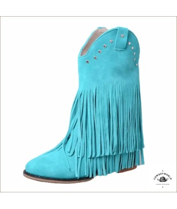 Bottes Cowboy Daim Femme vous aussi creer 