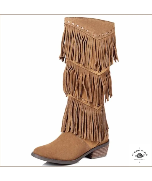 Bottes Western Daim Femme Venez acheter