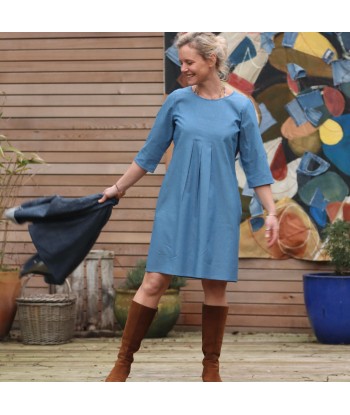 Robe Théa - jean bleu en stock