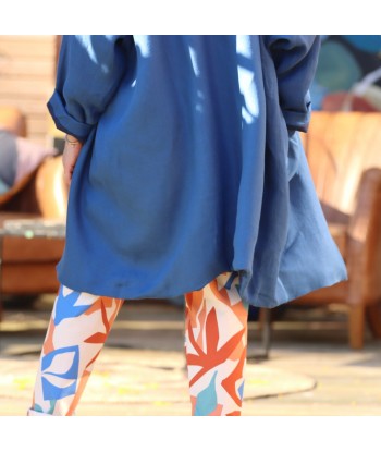 Veste Kimono Aiko lins bleus en ligne