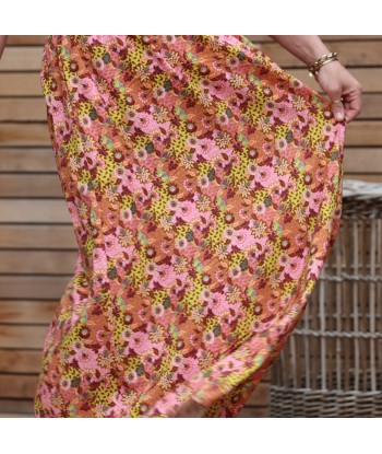 Jupe Tao Viscose fleurs des Embiez - 102cm de hauteur En savoir plus