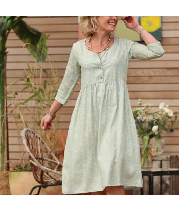 Robe Soline - viscose fleur d'Eden la chaussure