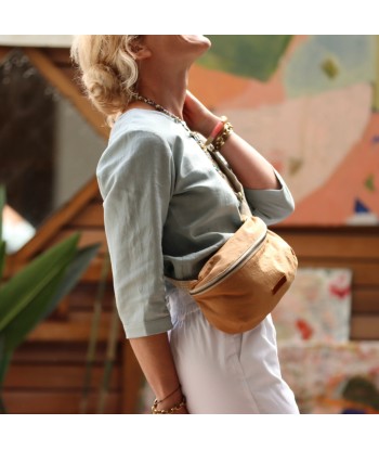 Sac banane Mona - lin camel ouvre sa boutique