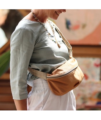 Sac banane Mona - lin camel ouvre sa boutique