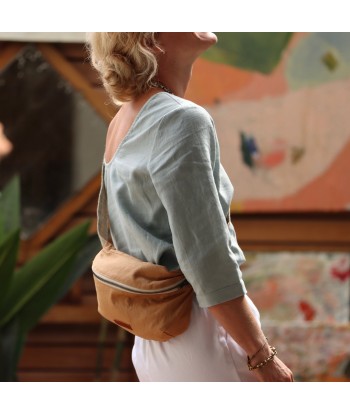 Sac banane Mona - lin camel ouvre sa boutique