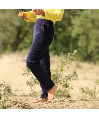 Pantalon Eliot - Velours côtelé bleu nuit prix pour 