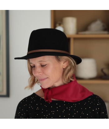 Le chapeau Edouard - noir commande en ligne