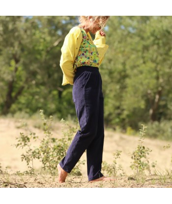 Pantalon Eliot - Velours côtelé bleu nuit prix pour 