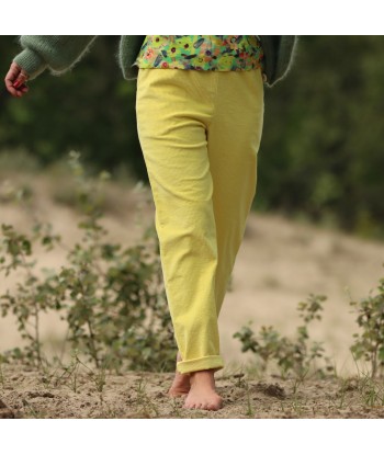 Pantalon Eliot - Velours côtelé jaune vif Le MVP de beaucoup