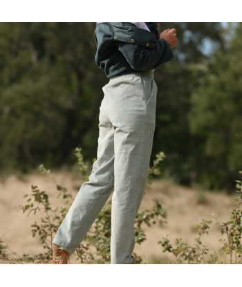 Pantalon Eliot - Velours côtelé vert d'eau s'inspire de l'anatomie humaine