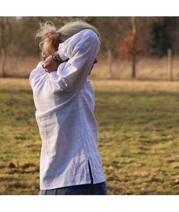 Blouse Léa - lin blanc les ctes