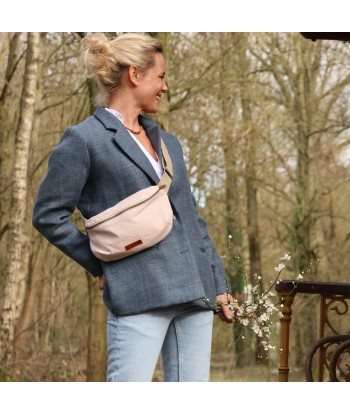 Sac banane Mona - lin rose poudré commande en ligne