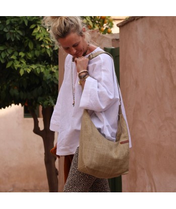 Sac Maud lin sable Voir les baskets