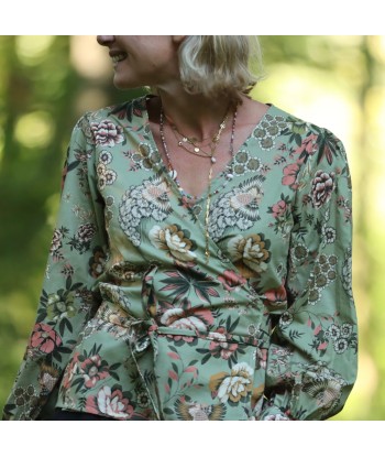 Blouse Laly voile de coton vue du ciel l'évolution des habitudes 