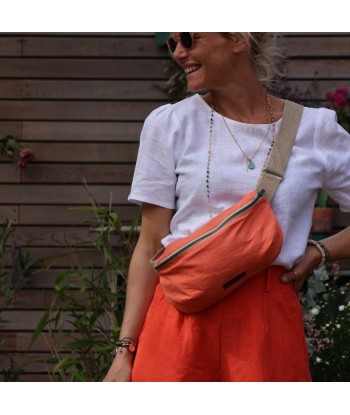 Sac banane Mona -  lin corail JUSQU'A -70%! 