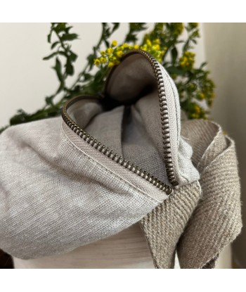 Sac banane Mona - lin naturel/argent Véritable concentré