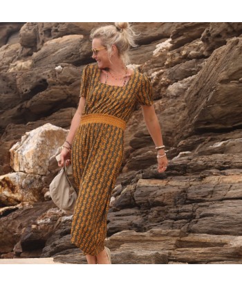 Robe Stella - batik kaki camel pour bénéficier 