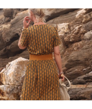 Robe Stella - batik kaki camel pour bénéficier 