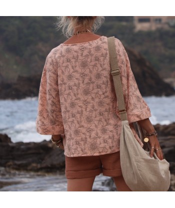 Sac Pia en lin naturel argent chez Cornerstreet bien 